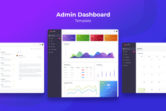 Admin Dashboard – Online Shop Graph: A Versatile Tool for Web Applications