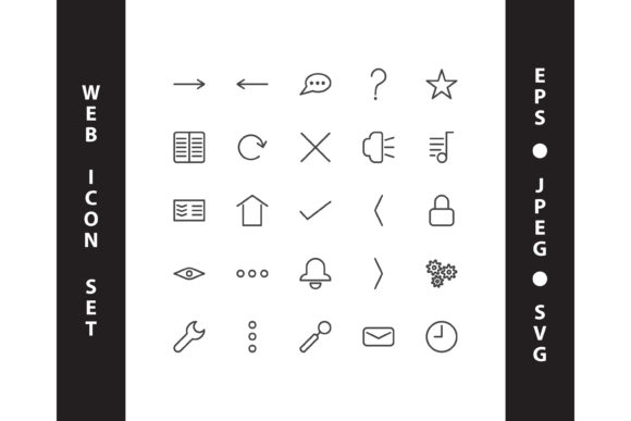 Exploring the Versatility of Line Style Web Icon Set 2