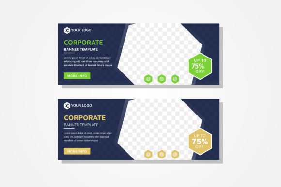 Full Photo Horizontal Banner Blue: A Versatile Design Solution