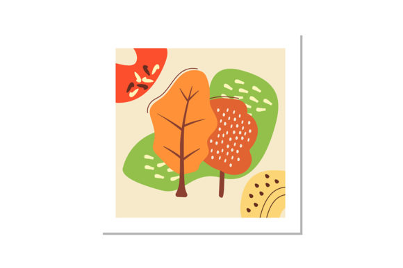Nature in Fall Social Media Post Mockup