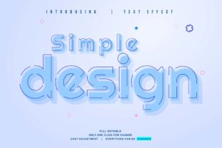 Simple Design Text Effect Full Editable: A Versatile Tool for Creative Projects