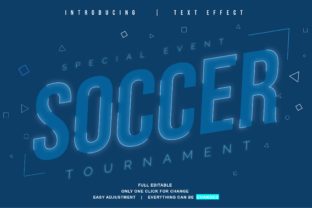 Soccer Tournament Text Effect: A Creative Tool for Designers and Marketers